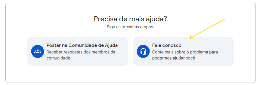 Como contatar suporte do Google para solução de imagens rejeitadas no Perfil da Empresa no Google